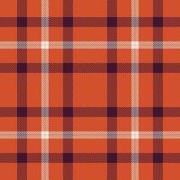 Check texture of tartan seamless fabric with a pattern background textile plaid. vector