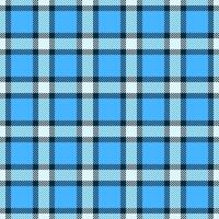Vibrant blue and white plaid pattern. Perfect for textile design, apparel, wrapping paper, or website backgrounds. Clean, crisp lines create a classic and stylish look. vector