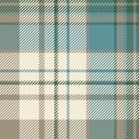 Elegant seamless plaid pattern in calming neutrals and soft blues. Ideal for textile design, apparel, home decor, or website backgrounds. The subtle texture adds visual interest. vector