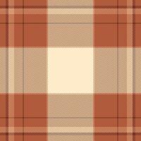 Warm earthy tones create a sophisticated plaid pattern, perfect for autumnal designs. vector