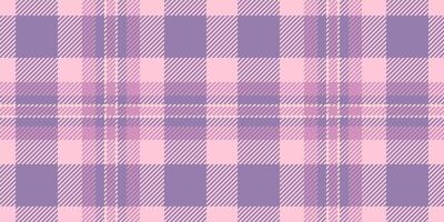 Pretty pastel pink and purple plaid pattern. Perfect for textile design, fashion, backgrounds, and scrapbooking projects. A soft, stylish texture ideal for feminine branding and design elements. vector