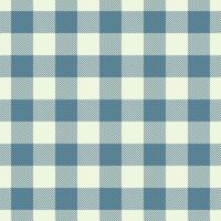 Elegant teal and cream gingham pattern. Perfect for textile designs, website backgrounds, or crafting projects. This seamless texture evokes a sense of rustic charm and modern simplicity. vector