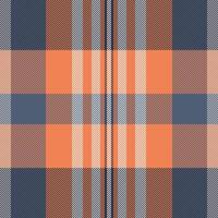 Stylish diagonal plaid pattern in muted orange, gray, and navy. Perfect for textile designs, website backgrounds, or fashionrelated projects. Seamless repeat for versatile use. vector