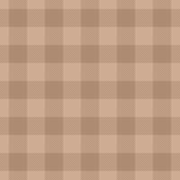 Subtle beige and brown gingham pattern. Perfect for autumnal designs, rustic backgrounds, or textile projects. This classic check texture evokes feelings of warmth and comfort. vector