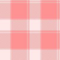 Genuine seamless background textile, repetitive tartan texture pattern. Mosaic fabric plaid check in light and red colors. vector