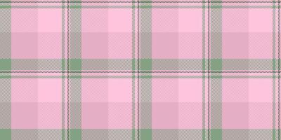 Delicate pink and green plaid pattern. Perfect for textile design, fashion, scrapbooking, or website backgrounds. This soft, seamless texture evokes feelings of femininity and tranquility. vector