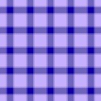 Backdrop plaid fabric, picnic check pattern textile. Delicate background texture seamless tartan in indigo color. vector