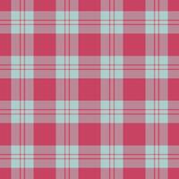 Vibrant pink and light blue plaid pattern. Perfect for textile design, website backgrounds, or crafting projects. Seamless repeat texture offers versatile design possibilities. vector
