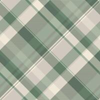 Stylish abstract green and beige plaid pattern. Perfect for textile design, website backgrounds, or modern stationery. Clean lines and muted tones create a sophisticated, versatile image. vector