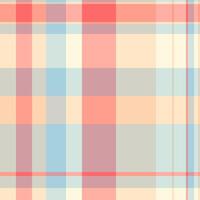 Striped textile pattern seamless, fiber fabric check tartan. Argyle background texture plaid in light and white colors. vector