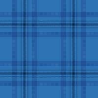 Overlayed seamless fabric background, platform pattern textile plaid. Irish tartan check texture in blue and cyan colors. vector