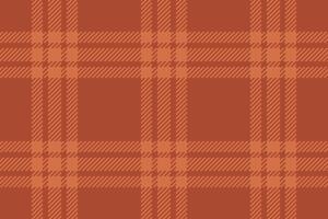 Warm terracotta plaid pattern. Perfect for autumnal designs, textile projects, or adding a rustic touch to your visuals. Subtle texture and repeating design creates a cozy and inviting feel. vector