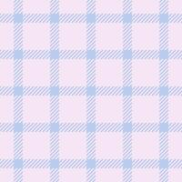 Soft pastel blue and lilac plaid pattern. Subtle texture adds visual interest. Ideal for textile design, websites, stationery, and more. Evokes feelings of calm, serenity, and gentle femininity. vector