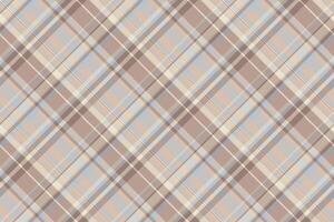 Subtle diagonal plaid pattern in soft beige and blue tones. Elegant texture perfect for website backgrounds, textile designs, or stationery. Evokes feelings of calm and sophistication. vector