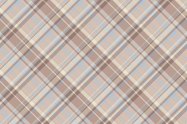 Subtle diagonal plaid pattern in soft beige and blue tones. Elegant texture perfect for website backgrounds, textile designs, or stationery. Evokes feelings of calm and sophistication.
