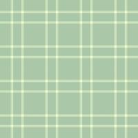 Elegant sage green and pale yellow plaid pattern. Perfect for textile design, website backgrounds, or crafting projects. vector