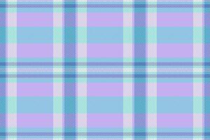 Horizontal background textile, african plaid seamless texture. Book fabric tartan check pattern in light and teal colors. vector