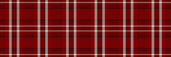 Classic red and white plaid pattern. Seamless texture ideal for textile design, website backgrounds, wrapping paper, or any project needing a stylish and festive design. vector