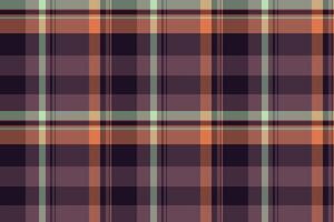 Genuine seamless texture tartan, content pattern plaid. Nostalgic background fabric textile check in red and dark colors. vector
