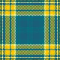 Vibrant teal, yellow, and lime green plaid pattern. Perfect for textile design, fashion, or website backgrounds. This cheerful, modern design evokes feelings of warmth and energy. vector