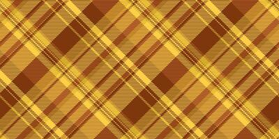 Elegant diagonal plaid pattern in warm gold and brown tones. Perfect for autumnal designs, textile prints, and website backgrounds. vector
