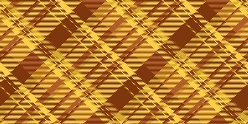 Elegant diagonal plaid pattern in warm gold and brown tones. Perfect for autumnal designs, textile prints, and website backgrounds.
