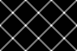 Warmth fabric plaid tartan, hobby seamless check background. Improvement textile texture pattern in black and white colors. vector