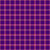 Vibrant purple and coral plaid pattern. Perfect for textile design, fashion, website backgrounds, or any project needing a stylish geometric texture. Seamless repeat adds versatility. vector
