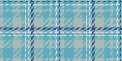 Copy space textile fabric , scrapbook texture plaid background. Glamor tartan seamless check pattern in cyan and pastel colors. vector