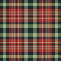 Vibrant red, green, and brown plaid pattern. Perfect for textile designs, apparel, or website backgrounds. This seamless texture offers a classic, stylish look with versatile applications. vector