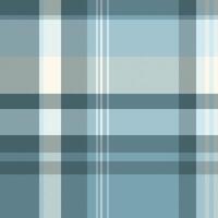 Everyday fabric textile check, colour texture plaid seamless. Carnival background tartan pattern in cyan and light colors. vector