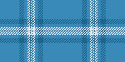 Crisp blue and white plaid pattern. Perfect for textile design, fashion, home decor, or website backgrounds. Clean lines and a classic, timeless feel. Versatile and aesthetically pleasing. vector
