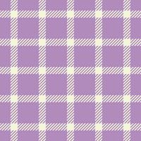 Expressive texture pattern fabric, site seamless check background. Conceptual textile tartan plaid in pastel and beige colors. vector