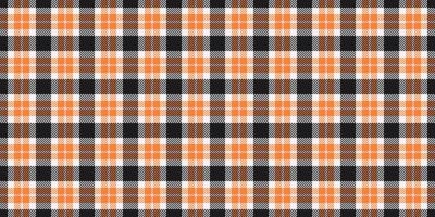 Checkered plaid tartan background, identity texture seamless check. Part fabric pattern textile in black and sea shell colors. vector