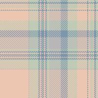 Nyc tartan check, heritage texture textile pattern. Punk seamless background plaid fabric in pastel and light colors. vector