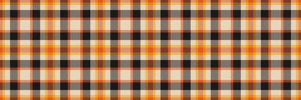 Autumn background fabric plaid, livingroom seamless textile . Difficult texture pattern tartan check in light and black colors. vector