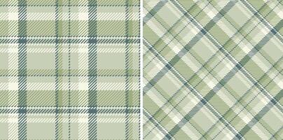 Plaid texture seamless of pattern textile with a tartan background check fabric. Set in pastel colors. Stylish gingham patterns for clothing. vector