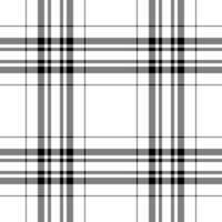 Loft plaid fabric seamless, pano tartan check texture. Femininity pattern background textile in gray and white colors. vector