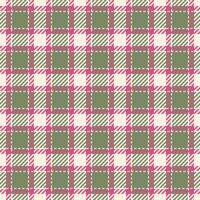 Invitation tartan textile pattern, minimal plaid background seamless. Folk fabric check texture in cornsilk and pastel colors. vector