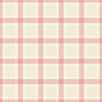 Platform seamless tartan, multi fabric textile pattern. Book check background plaid texture in light and white colors. vector