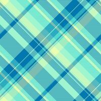 Seamless pastel blue and yellow plaid pattern. Perfect for textile design, fashion, websites, and branding. A cheerful and versatile design conveying freshness and optimism. vector