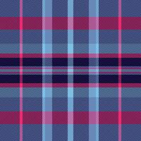 Choose background seamless check, creativity pattern textile. Checker tartan fabric texture plaid in dark and blue colors. vector