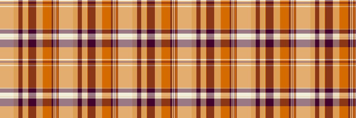 Frame fabric pattern, length seamless textile check. Hounds texture tartan plaid background in orange and pastel colors.