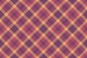 Elegant diamond plaid pattern in muted mauve and beige tones. Perfect for textile designs, fashion, or autumnal themed projects. Seamless repeat creates versatile background or surface texture. vector