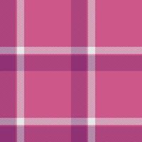 Primary pattern background textile, net texture plaid. Printing check tartan fabric seamless in pink and plum colors. vector