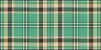 Wear textile check tartan, knot plaid background pattern. Print fabric seamless texture in mint and light colors. vector
