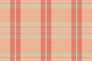 Arabic background pattern textile, display fabric check seamless. Coat tartan texture plaid in orange and light colors. vector