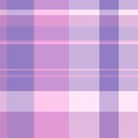 New texture textile, october check tartan pattern. Frame background fabric plaid seamless in light and violet colors. vector