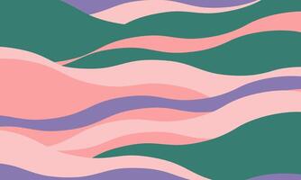 Abstract pastel wave pattern background. Perfect for website banners, social media posts, or print designs. Soft, flowing lines create a calming, modern aesthetic. vector