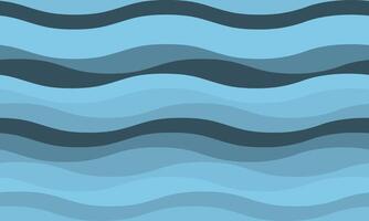 Serene abstract wave pattern in calming blues and grays. Perfect for website backgrounds, social media graphics, or textile design. Evokes feelings of peace, tranquility, and the rhythm of nature. vector